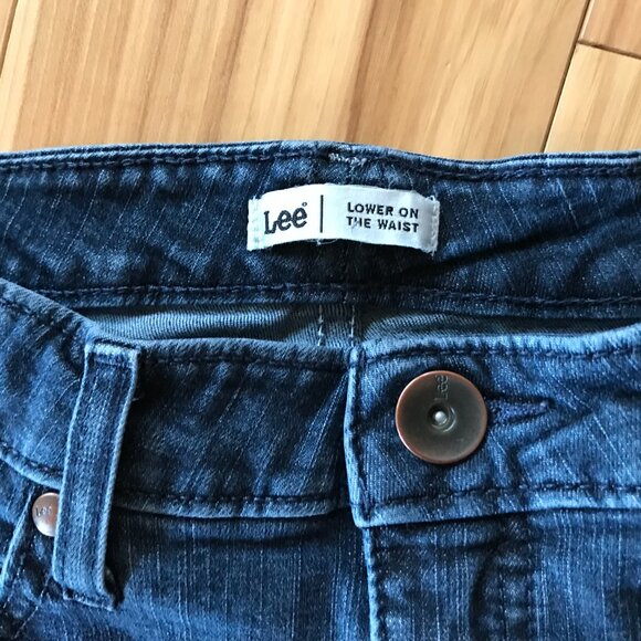 Patchwork Jeans, Size 12 Short: Boho Hippie Pants, Leopard Print Stars - Picture 4 of 14